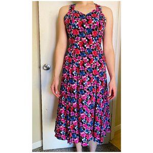 Cotton floral summer dress